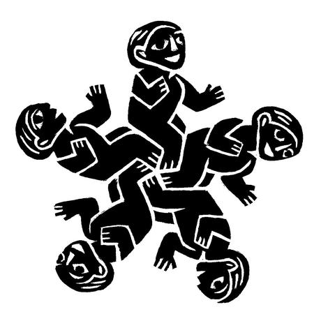 Kuriose Feiertage: 20. März - Weltgeschichtentag (c) Logo:  Mats Rehmann (Stockholm) 