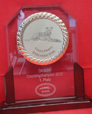 Lucky wurde ÖKWZR Coursingchampion 2012