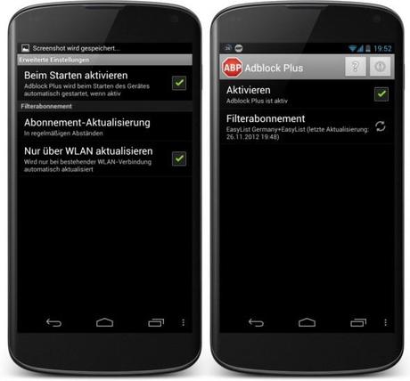 Adblock Plus für Android: Ab sofort mit In-App-Updates