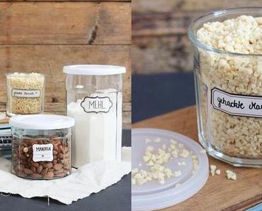 Ordnung im Küchenschrank