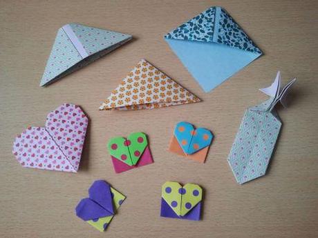 Origami-Lesezeichen