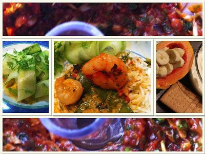 9.Tag Jamie Oliver 30 Minuten Menü- Rotes Thai-Curry mit Riesengarnelen