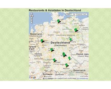 Japanische Restaurants und Asialäden in Deutschland