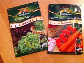 Das Hochbeet wird langsam