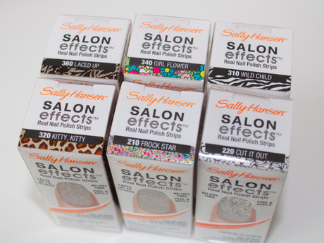 Sally Hanson Salon Effects Real Nail Polish Stripes