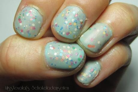 {NOTD} Pastel Speckled Nails