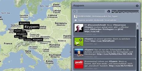 Hashtag, Trendsmap Zypern