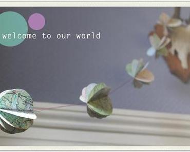 Girlande für Weltenbummler