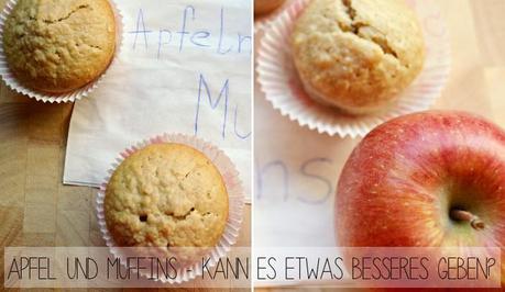 Gebacken: Apfelmus-Muffins