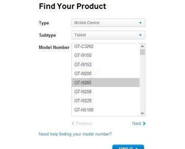 6,3-Zoll Galaxy Fonblet auf offizieller Samsung Support-Seite gesichtet