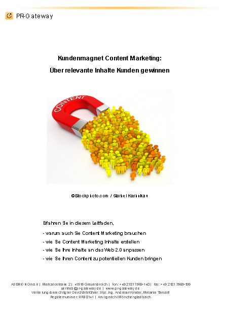 Kundenmagnet Content Marketing