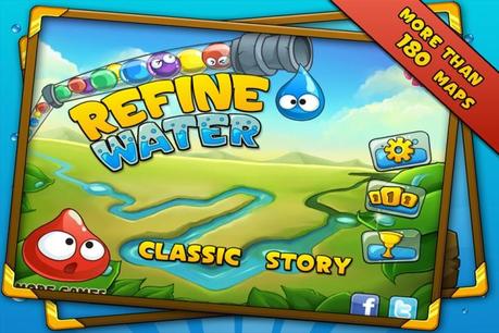 Refine Water ™ – Äußerst gelungene Match-3 Variante mit kleinen Extras