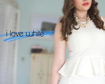 White dress