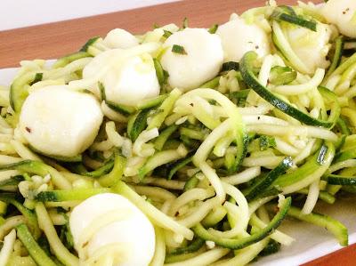 Zucchini Salat aglio olio