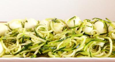 Zucchini Salat aglio olio
