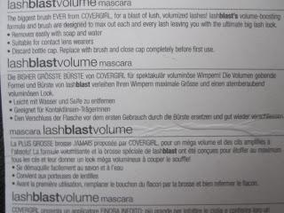 Cover Girl Lash Blast Volume Mascara