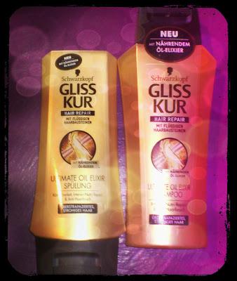 Produkttest: Gliss Kur Ultimate Oil Elixir, neue Pflegeprodukte die das Haar wieder glänzen lassen...