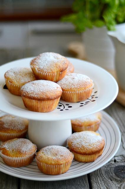 Marmelade - Muffins mit Frischkäsekern