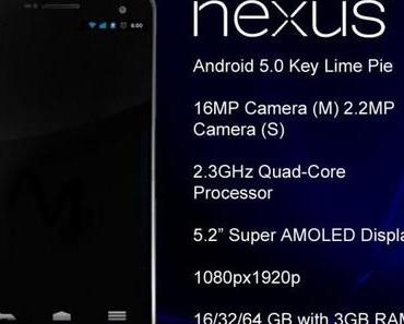 LG Nexus 5 Bild und Spezifikationen “geleakt”?