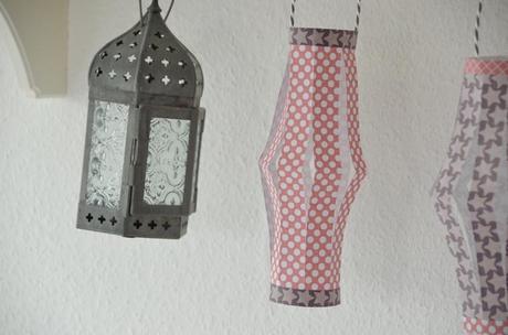 paper lantern - Papier Laterne DIY