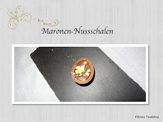 Maronen-Nussschalen