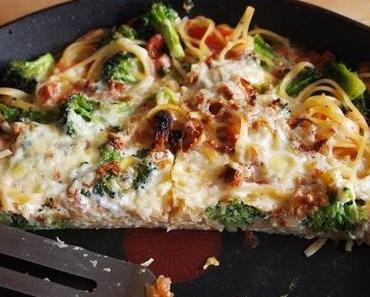 Spaghetti / Linguini Fritata
