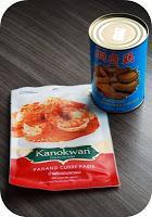 Panang Curry mit Mock Chicken