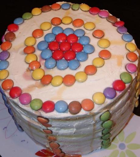Mission: Rainbow Cake - wir backen einen Regenbogenkuchen