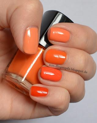 Youstar I Love Orange bzw. Ombré Nails in Orange