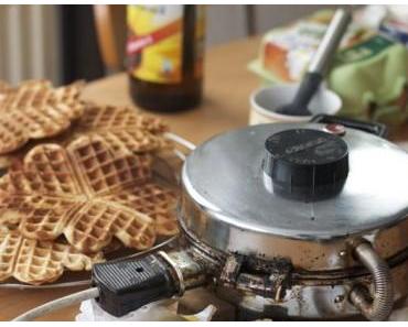 Waffeln backen