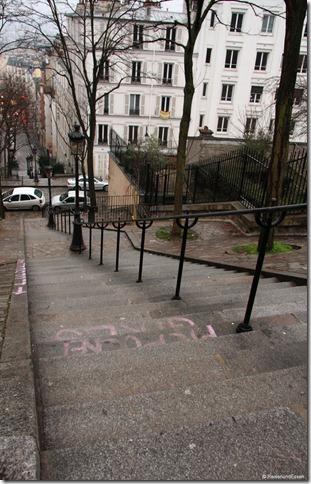 Treppen am Montmartre