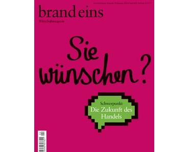 Slowretail in der brandeins.