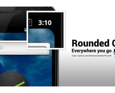 RoundR: Abgerundete Ecke unter Android
