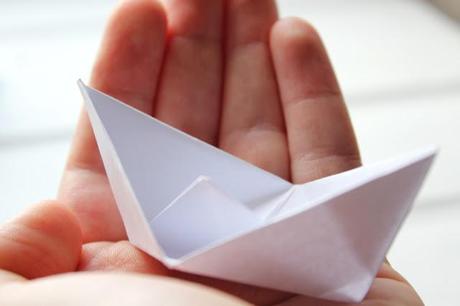 Mini-DIY: Paper boat garland