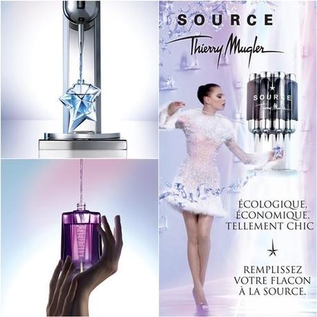 Der moderne Parfumbrunnen - [Source by Thierry Mugler]