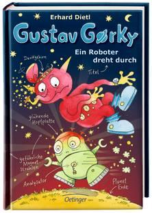 Kinderbuch #30 : Gustav Gorky - Ein Roboter dreht durch von Erhard Dietl