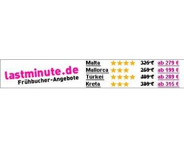 Ab in die Ferne mit Lastminute.de