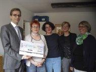 Scheckübergabe an den FrauenOrt Augusta