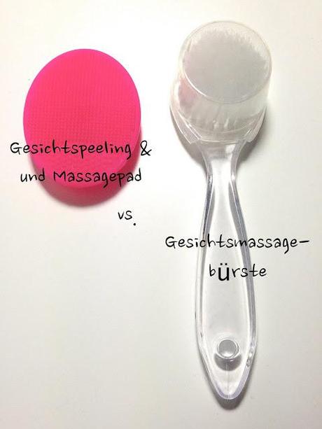 ebelin Massagepad vs. ebelin Gesichtsbürste
