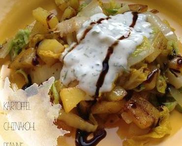 [SCHNELL UND EINFACH] KARTOFFEL-CHINAKOHL-PFANNE