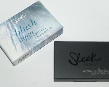 Sleek Aqua Collection Mirrored Pink