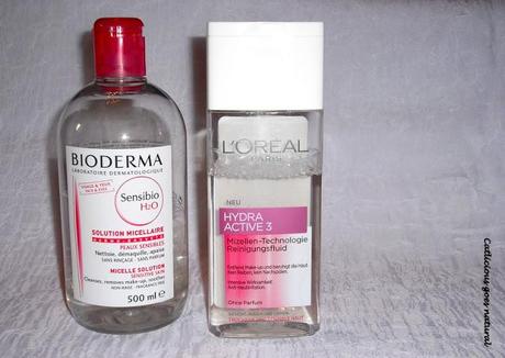 Bioderma Sensibio H2O vs. L´Oréal Hydra Active 3