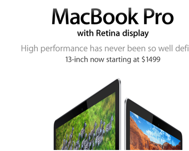 Analyst: Neue MacBook Pros auf der WWDC 2013, noch kein Retina MacBook Air