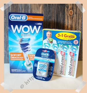 Produkttest: Oral-B WOW Edition mit Blend-a-med Zahnpasta