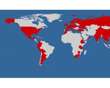 Apotheken aus aller Welt - Zwischenstand