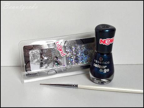 glitter framed nails - den Diamanten auf der Spur