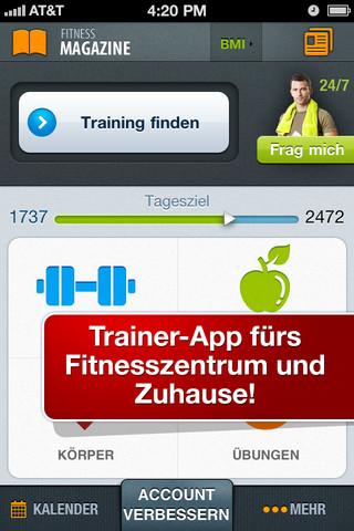 Fitness: 100 fertige Trainings und jede Menge Infos, Statistiken und Videos