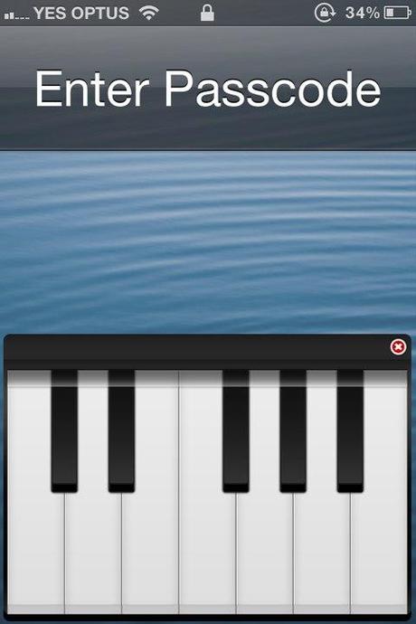 Mal was anderes: Das iPhone durch ein Klavier entsperren mit Piano Passcode