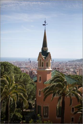 Park Guell by Antoni Gaudi, Barcelona - Spain