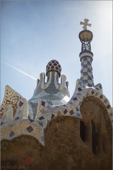 Park Guell by Antoni Gaudi, Barcelona - Spain